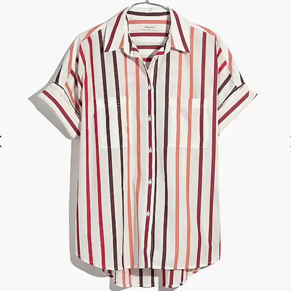 Madewell Courier Shirt in Lorelei Stripe